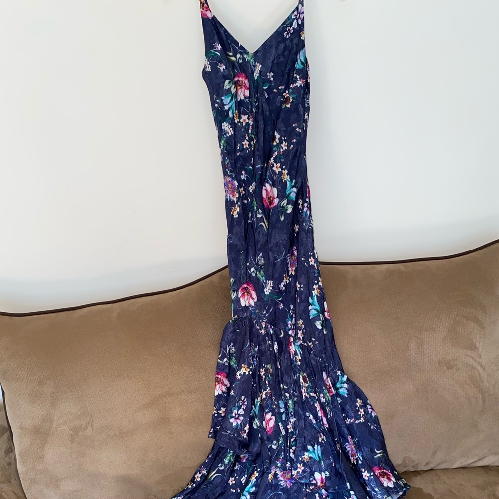 House of Harlow maxi dress in Navy Floral